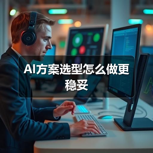 AI方案选型怎么做更稳妥