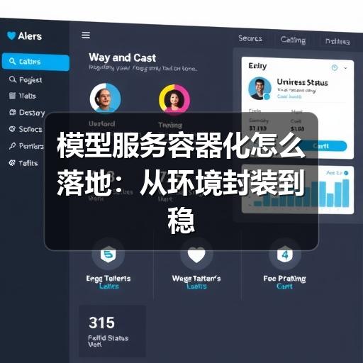 模型服务容器化怎么落地：从环境封装到稳定运维
