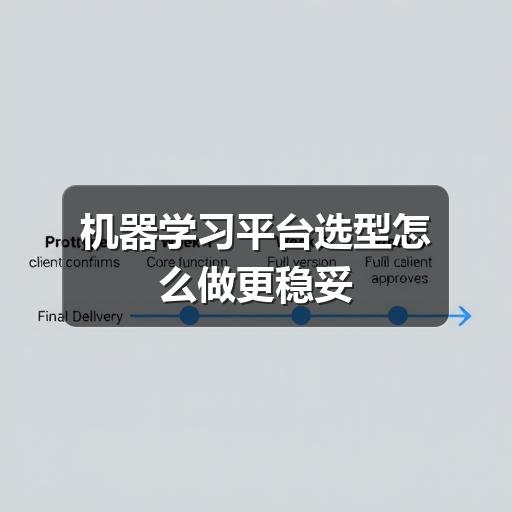 机器学习平台选型怎么做更稳妥