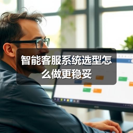 智能客服系统选型怎么做更稳妥