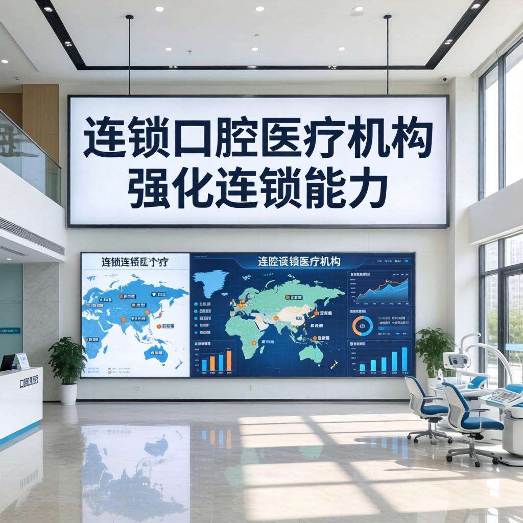 连锁口腔医疗机构强化连锁能力，待绚烂绽放
