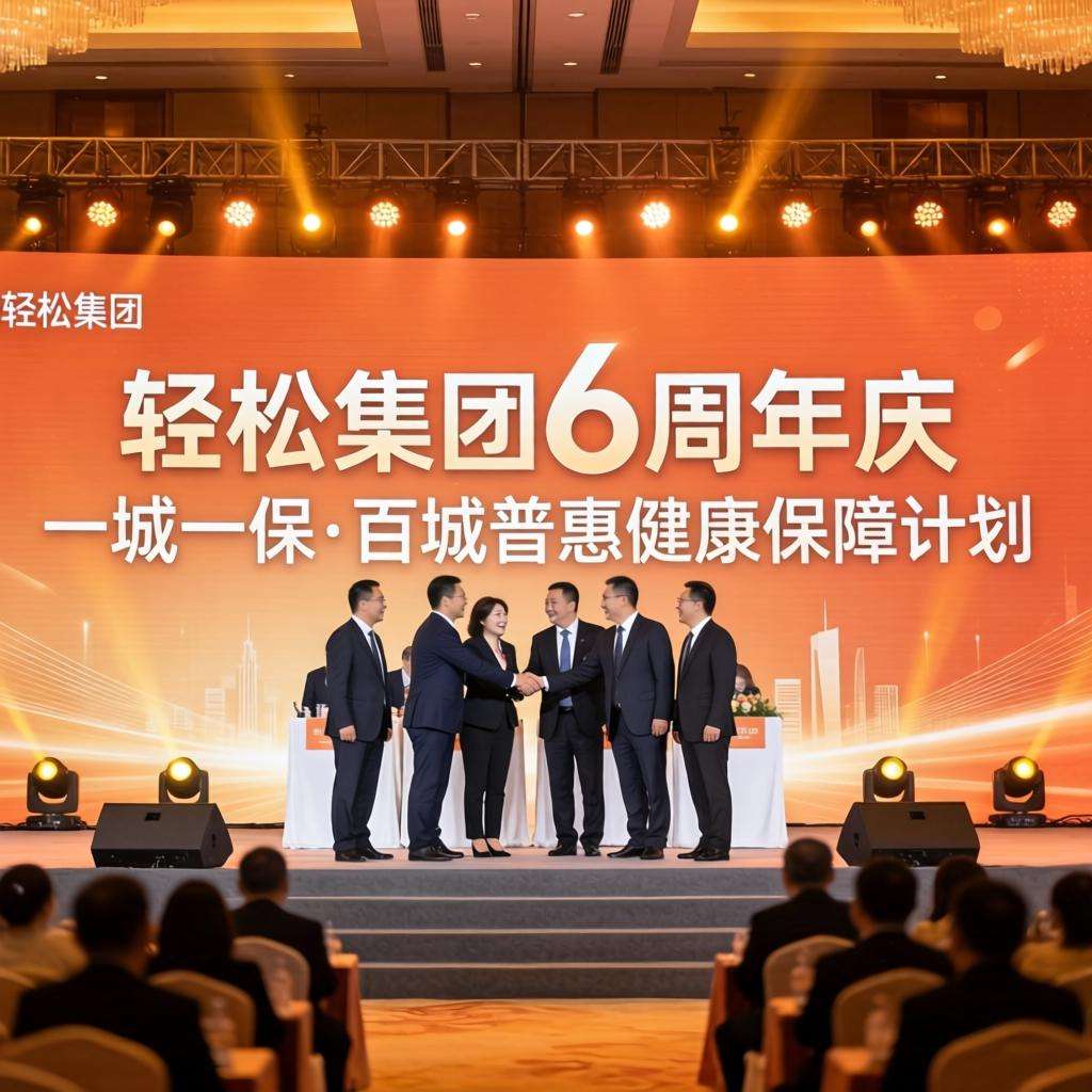 轻松集团推出“一城一保?百城普惠健康保障计划”