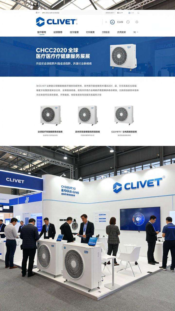 欧洲中央空调CLIVET开启CHCC2020全球视野 共谋医疗健康服务新格局
