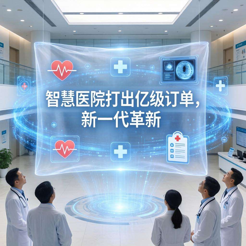 智慧医院打出亿级订单，新一代HIS革新传统市场
