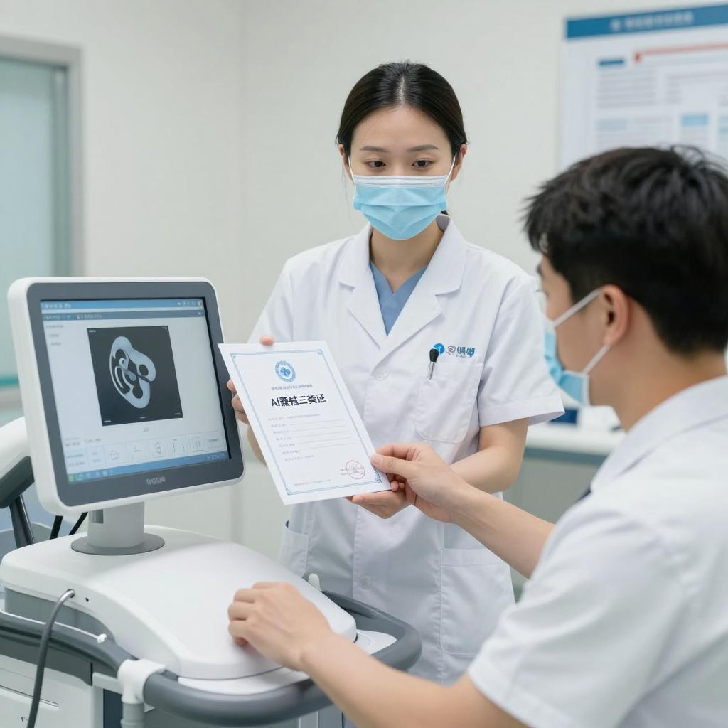 科亚医疗手持国内首个AI器械三类证，要如何布局影像AI？第一张图