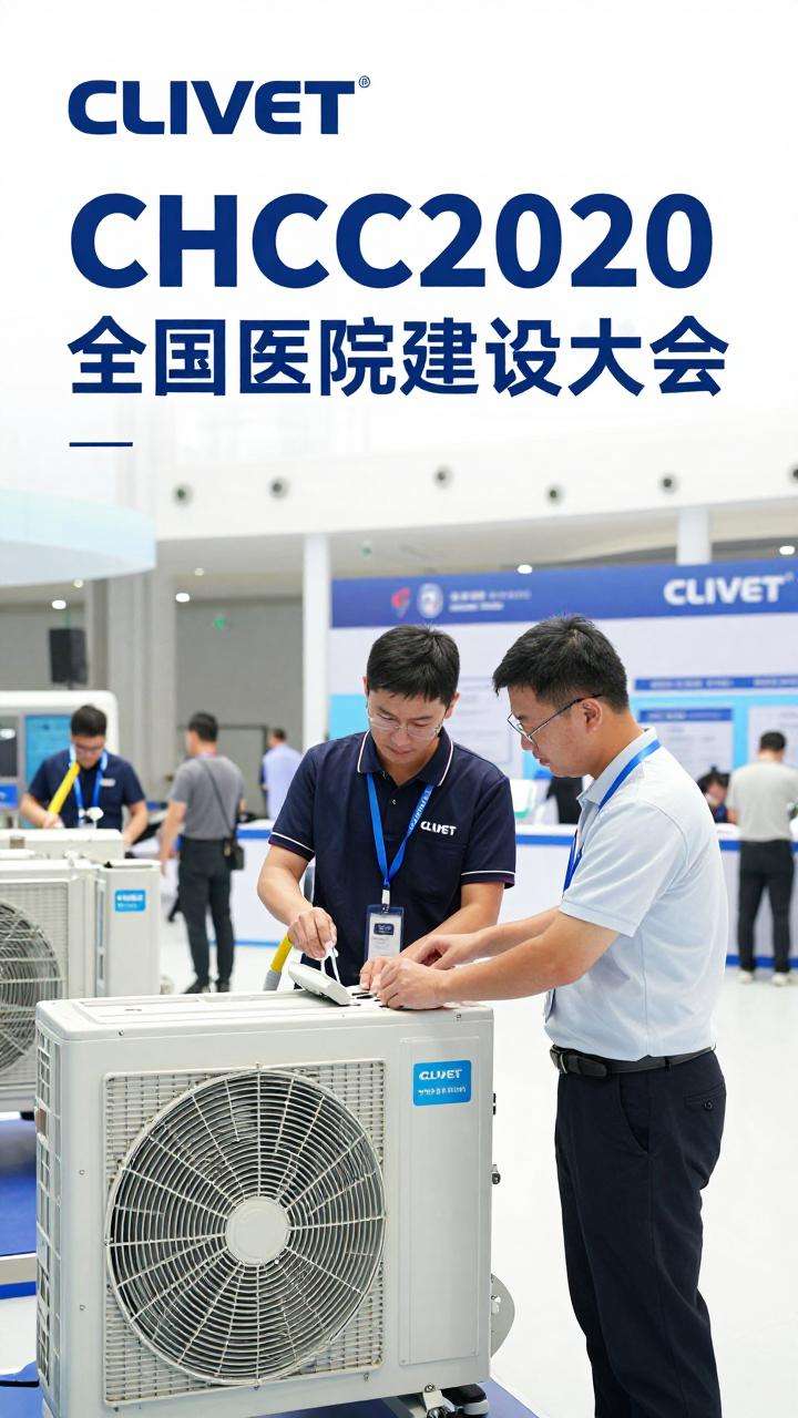先睹为快！欧洲中央空调品牌CLIVET亮相CHCC2020全国医院建设大会第一张图