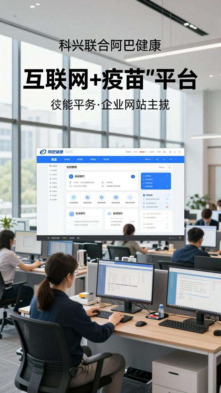 科兴联合阿里健康打造“互联网+疫苗”平台，搭建新冠疫苗接种平台