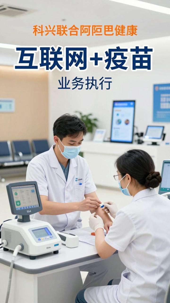 科兴联合阿里健康打造“互联网+疫苗”平台，搭建新冠疫苗接种平台第一张图
