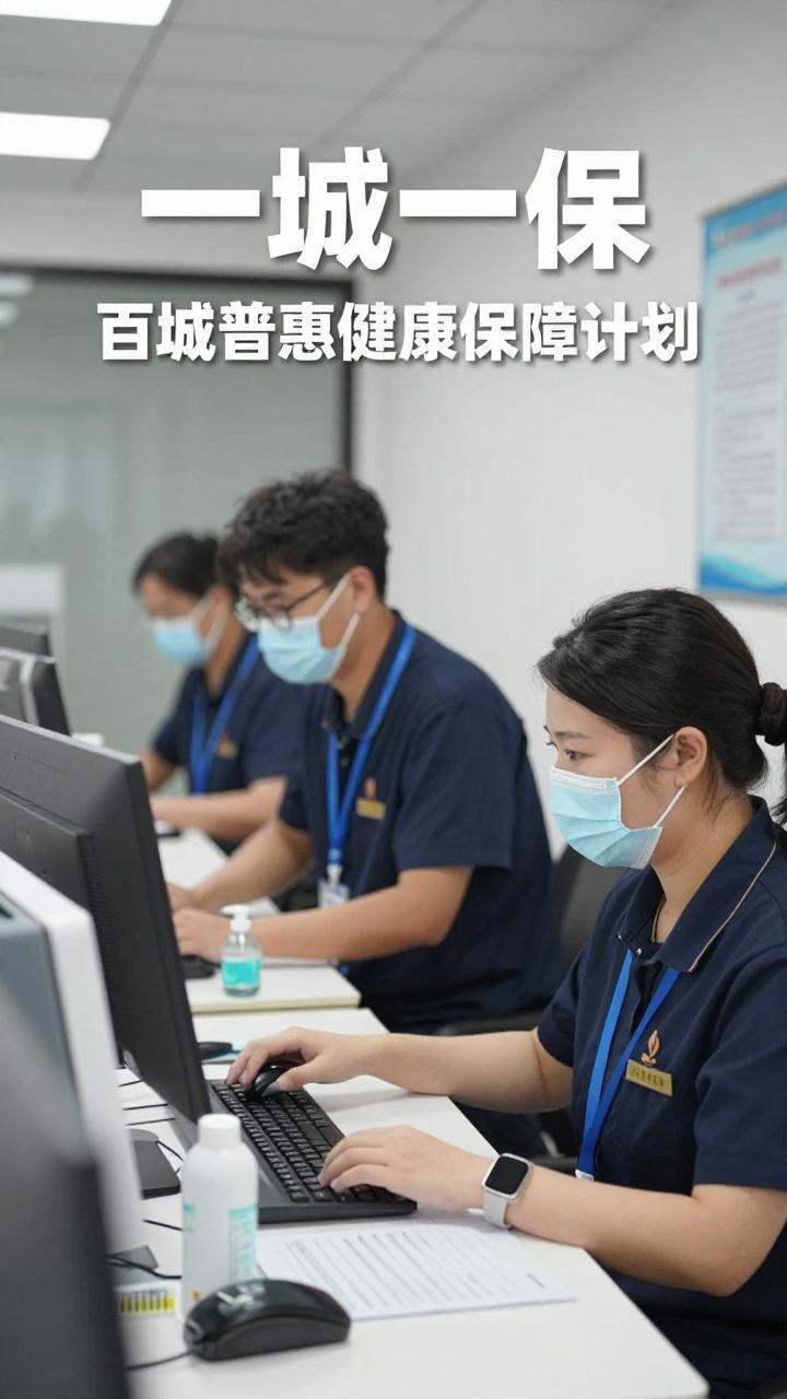 轻松集团推出“一城一保?百城普惠健康保障计划”第一张图