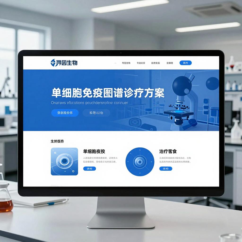寻因生物开发经济、简便单细胞免疫图谱诊疗方案