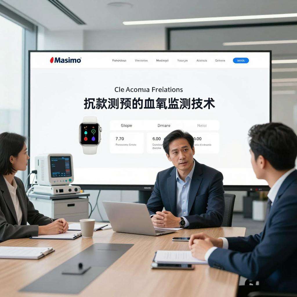 Masimo指控苹果手表窃取其血氧监测技术