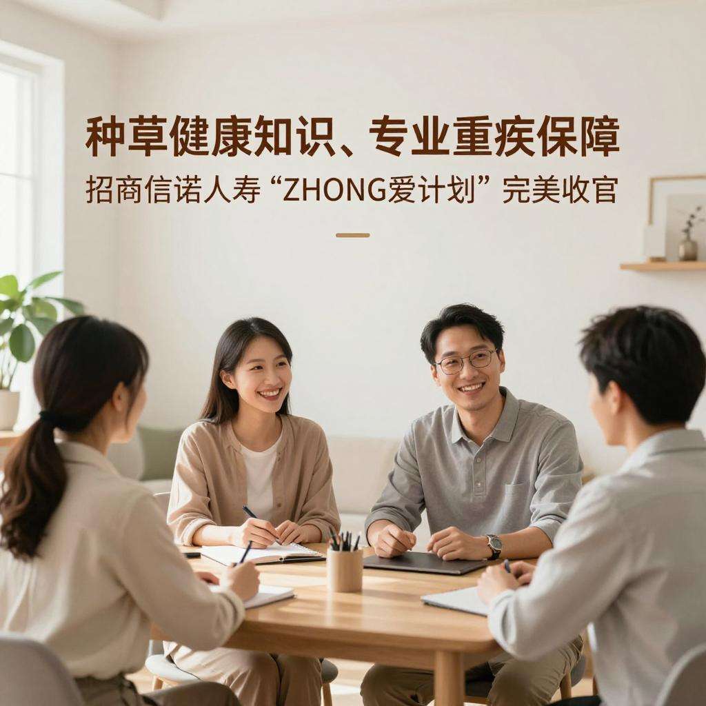种草健康知识 专业重疾保障 招商信诺人寿“ZHONG爱计划”完美收官