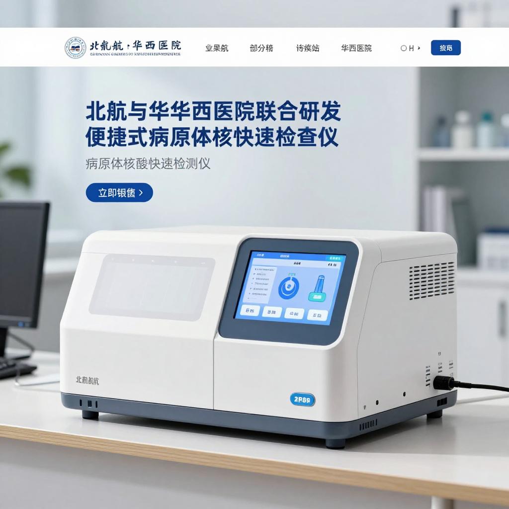 北航、华西医院联手：2周研发，5个月成型便捷式病原体核酸快速检测仪