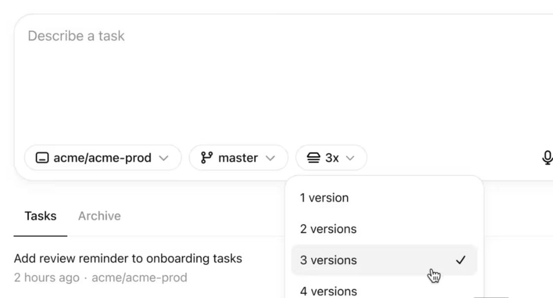 9ce6fe8aj00sxy8yn000sd000v500gsp OpenAI Codex 人工智能编程工具推出新功能:可一次生成多个方案