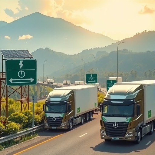 福田汽车新能源重卡及轻卡助力东南亚物流行业绿色转型