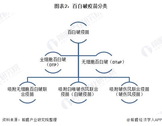 图表2：百白破疫苗分类