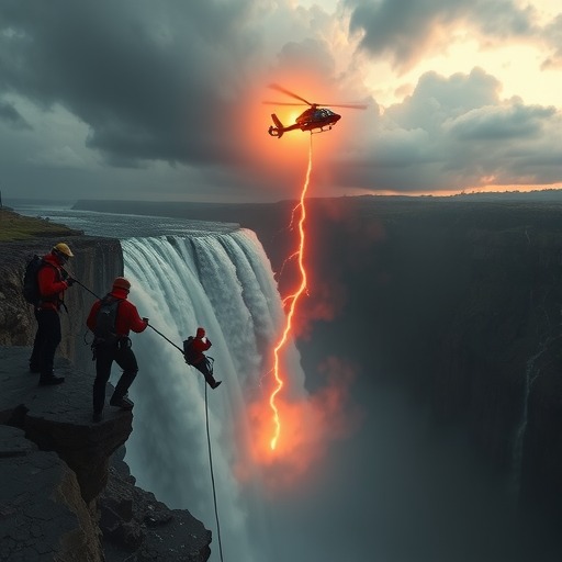 5人违规穿越“死亡线”，竟让救援队用上直升机