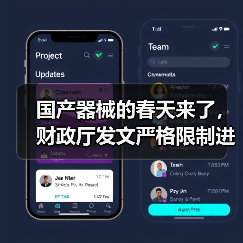国产器械的春天来了，财政厅发文严格限制进口