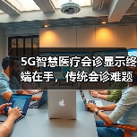 5G智慧医疗会诊显示终端在手，传统会诊难题各个击破