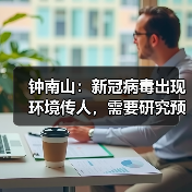 钟南山：新冠病毒出现环境传人，需要研究预防措施（图4）
