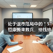 处于退市危局中的＊ST恒康搬来救兵，给钱给资源（图4）