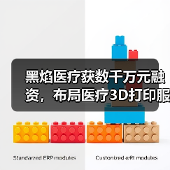 黑焰医疗获数千万元融资，布局医疗3D打印服务高科技赛道