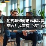 短视频如何与医学科普结合?抖音有“话”要说!(图2) 短视频如何与医学科普结合?抖音有“话”要说!(图2)