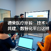 德荣医疗廖毅：技术+共建，数智化平台这样选（图2）