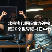 北京协和医院举办迎接第26个世界读书日中老年眼健康科普活动