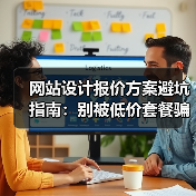 网站设计报价方案避坑指南：别被低价套餐骗了！（图2）
