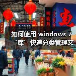 如何使用 windows 7“库”快速分类管理文件(图4) 如何使用 windows 7“库”快速分类管理文件(图4)