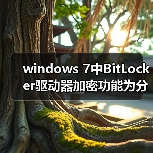 windows 7中BitLocker驱动器加密功能为分区加把锁的详细步骤