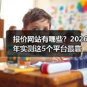 报价网站有哪些？2026年实测这5个平台最靠谱（图3）