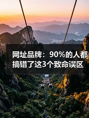 网址品牌：90%的人都搞错了这3个致命误区