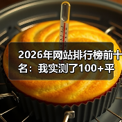 2026年网站排行榜前十名：我实测了100+平台，这10个值得熬夜研究