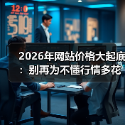 2026年网站价格大起底：别再为不懂行情多花3倍冤枉钱（图3）