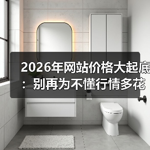 2026年网站价格大起底：别再为不懂行情多花3倍冤枉钱（图4）