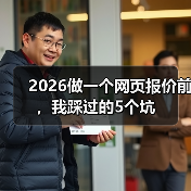 2026做一个网页报价前,我踩过的5个坑(图4) 2026做一个网页报价前,我踩过的5个坑(图4)