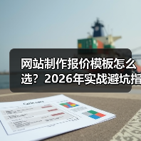 网站制作报价模板怎么选？2026年实战避坑指南（附对比表）