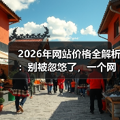 2026年网站价格全解析：别被忽悠了，一个网站到底该花多少钱？（图3）