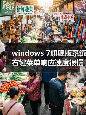 windows 7旗舰版系统右键菜单响应速度很慢会延迟一段时间（图2）