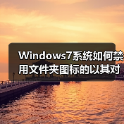 Windows7系统如何禁用文件夹图标的以其对应的缩略图显示（图4）