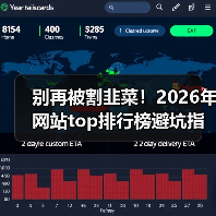 别再被割韭菜!2026年网站top排行榜避坑指南:3个指标看透真伪(图4) 别再被割韭菜!2026年网站top排行榜避坑指南:3个指标看透真伪(图4)