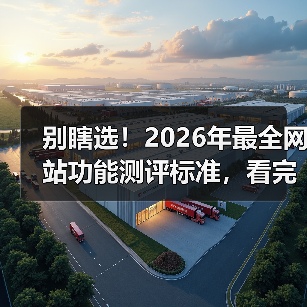 别瞎选！2026年最全网站功能测评标准，看完少走3年弯路