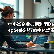 中小微企业如何利用DeepSeek进行数字化场景应用？（图1）