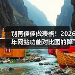 别再傻傻做表格!2026年网站功能对比图的降维打击法(图4) 别再傻傻做表格!2026年网站功能对比图的降维打击法(图4)
