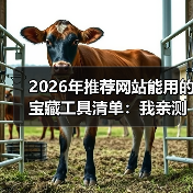 2026年推荐网站能用的宝藏工具清单：我亲测了30款，这5个闭眼入！（图3）