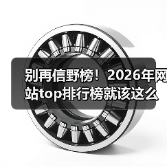 别再信野榜！2026年网站top排行榜就该这么选