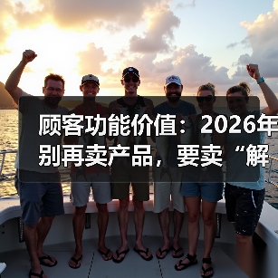 顾客功能价值：2026年别再卖产品，要卖“解决问题的承诺”（图2）