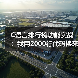C语言排行榜功能实战：我用2000行代码换来的5个血泪教训